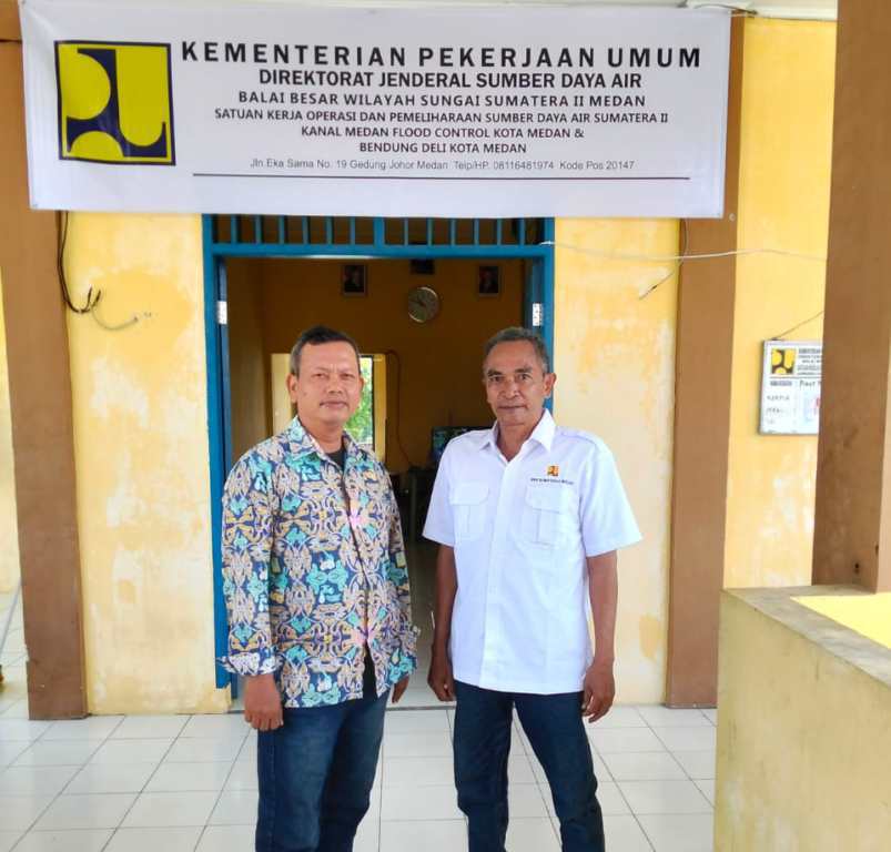 OP3 Ali Wardana Harahap (kiri) selaku penanggung jawab lapangan.