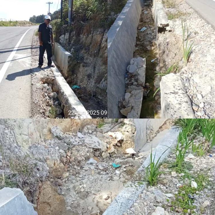 Pasca OTT KPK di Sumut, Proyek Jalan dan Parit Sidikalang – Dolok Sanggul Kembali Jadi Sorotan