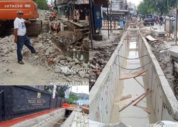 Masyarakat Aspirasi Kinerja SDABMBK  dan Berterimakasih pada Wali Kota Medan atas Pembangunan Drainase Lingkungan