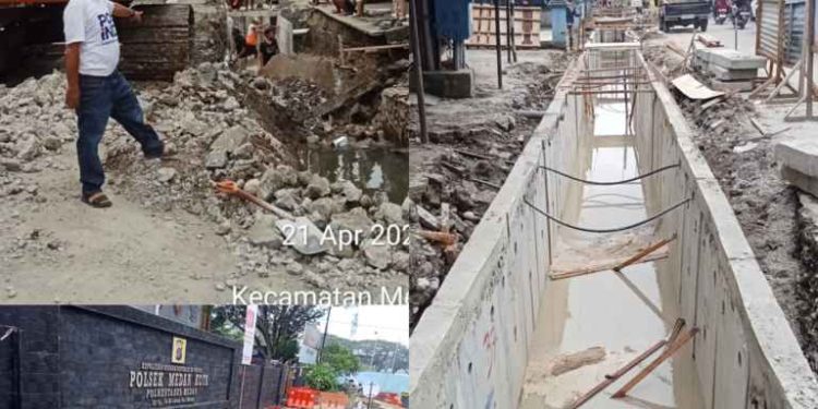 Masyarakat Aspirasi Kinerja SDABMBK  dan Berterimakasih pada Wali Kota Medan atas Pembangunan Drainase Lingkungan