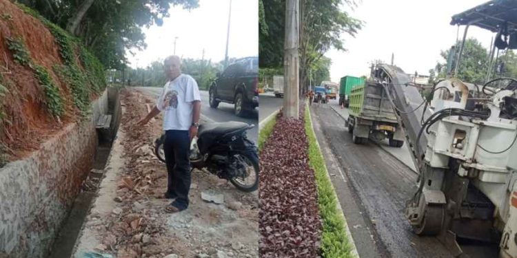 Masyarakat Kampung Rakyat Labusel Berterima Kasih dan Aspresiasi Selesainya Pengerjaan Drainase Jalinsum