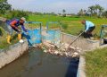 Pintu Air Kanal Selalu Rutin Dikontrol dari Sampah yang Dibawa Arus Air