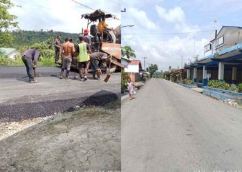 Warga Biru-Biru dan Desa Sari Laba Jahe Deli Serdang Berterima Kasih atas Peningkatan Jalan