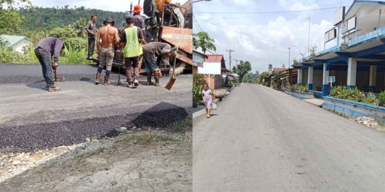 Warga Biru-Biru dan Desa Sari Laba Jahe Deli Serdang Berterima Kasih atas Peningkatan Jalan