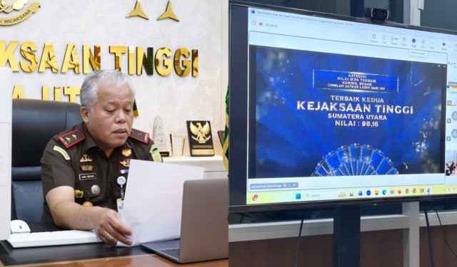 Raih Peringkat ke-2 Se-Sumut, Kejati Sumut Diapresiasi sebagai Instansi Terbaik dalam Kinerja Anggaran 2026