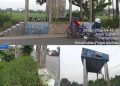 Halte Bus di Jalan Nasional PPK 4.6 Tanjung Morawa Terbengkalai Tinggal Kerangka dan jadi Sarang Ular