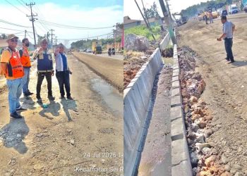 Proyek Pelebaran Jalan Sei Buluh-Sei Rempah Capai 60 Persen, Ditarget Rampung November 2026